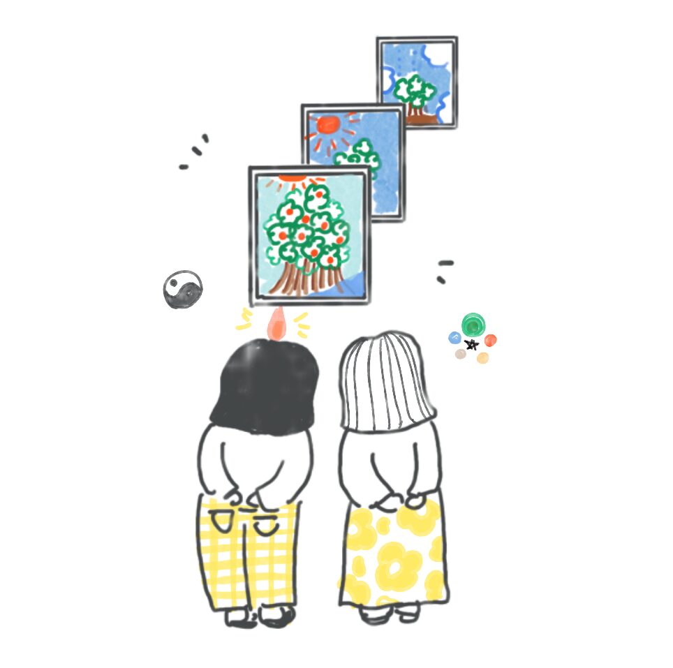 寄り添いizuイラスト